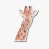 Giraffe vinyl sticker on a car