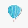 Watercolor Hot Air Balloon Sticker