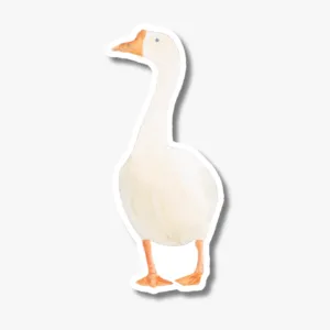 Goose Vinyl Sticker on Car