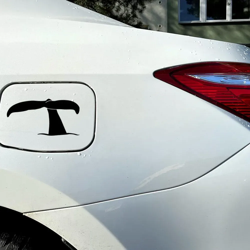 Car Decal Whale Fluke
