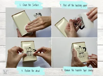 How to apply vinyl decal